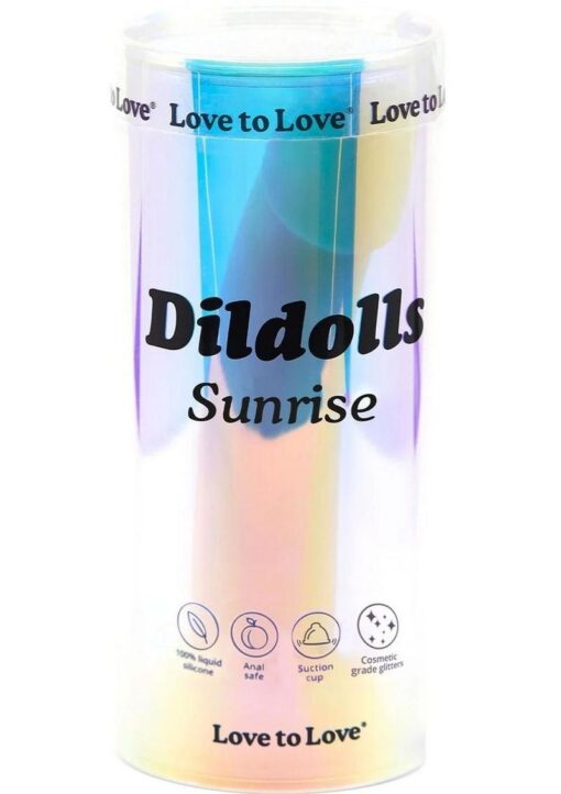 Love to Love Dildolls Sunrise Silicone Dildo - Pink