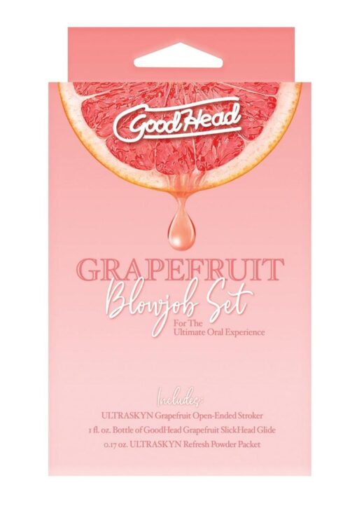 GoodHead Blowjob Set - Grapefruit