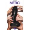Merci The Really Big Dick with XL Removable Vac-U-Lock Suction Cup - Black