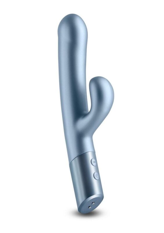 Royals Countess Rechargeable Silicone Rabbit Vibrator - Blue