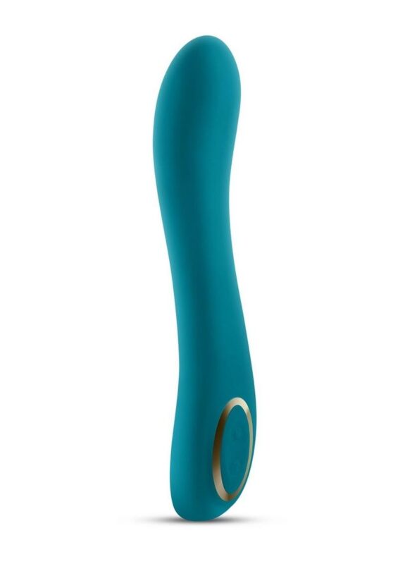 Obsessions Zeus Rechargeable Silicone Vibrator - Teal