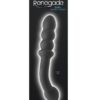Renegade Duel Rechargeable Silicone Dual End Vibrator - Black