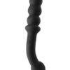 Renegade Duel Rechargeable Silicone Dual End Vibrator - Black