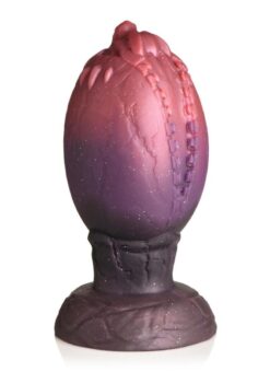 Creature Cocks Dragon Hatch Silicone Egg - XLarge - Multicolor