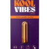 Kool Vibes Rechargeable Mini Bullet - Tangerine
