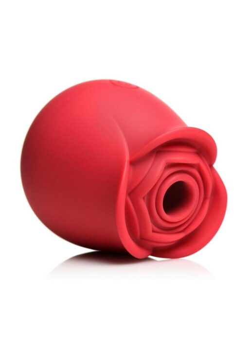 Bloomgasm The Perfect Rose Rechargeable Silicone Clitoral Stimulator - Red