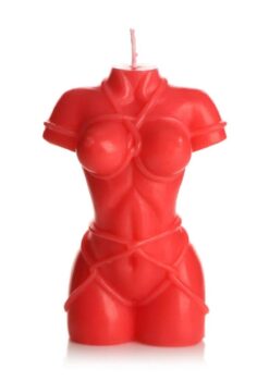 Master Series Bound Goddess Drip Candle - Red