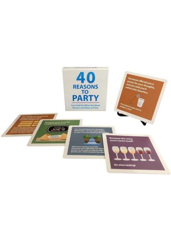 40 Reasons to Party Card Game