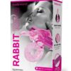 Bodywand Rechargeable Silicone Rabbit Ring - Pink