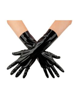 Prowler RED Wrist Length Latex Gloves - Large - Black