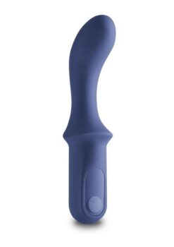 Desire Fortuna Rechargeable Silicone G-Spot Vibrator - Blue