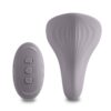 Desire Mantra Rechargeable Silicone Vibrator - Gray