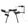 Master Series Obedience Bench with Remote Control Sex Machine - Black