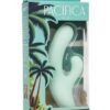 Pacifica Fiji Rechargeable Silicone Dual Vibrator - Green