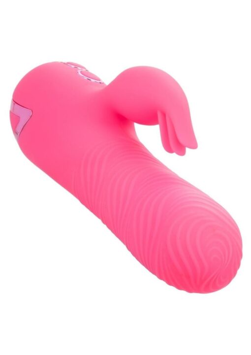 California Dreaming Sacramento Sweetie Rechargeable Silicone Dual Vibrator - Pink