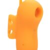 Neon Vibes The Buzzing Vibe Rechargeable Silicone Finger Vibrator - Orange