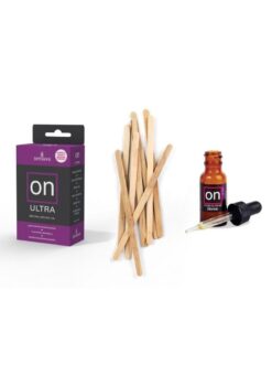 On Ultra Arousal Oil 5ml Medium Box 12 Piece + Tester/Sticks Refill Kit