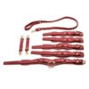 Bedroom Bliss Lover`s Restraints Set - Red
