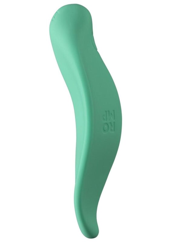 Romp Wave Rechargeable Silicone Clitoral Stimulator -Teal