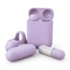 JimmyJane Hello Touch Pro Rechargeable Finger Massagers with Remote - Lavender/White