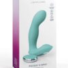 JimmyJane Pulsus G-Spot Rechargeable Silicone Dual Stimulator with Remote - Teal