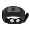 CockPower Adjustable Belt Rechargeable Silicone Cock Ring - Black