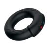 CockPower Heat Up Rechargeable Silicone Cock Ring - Black