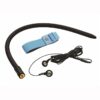 Zeus Electrosex Amplifier Cock and Ball Strap with Silicone Penis eStim - Black