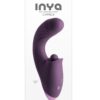 Inya Caprice Rechargeable Silicone G-Spot Vibrator - Purple