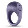 Seduction Levi Rechargeable Silicone Cock Ring - Gray