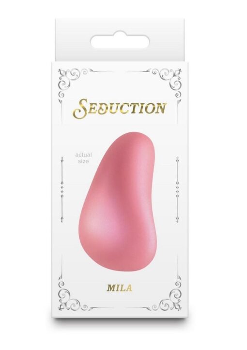 Seduction Mila Rechargeable Silicone Mini Vibrator - Rose Gold
