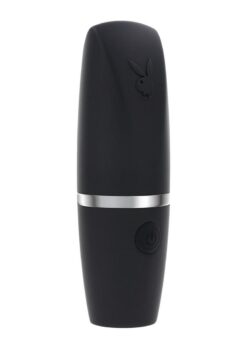Playboy Excursion Rechargeable Silicone Clitoral Vibrator - Black