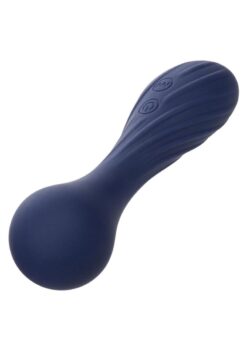 Charisma Temptation Rechargeable Silicone Massager Wand - Blue