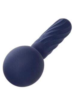 Charisma Seduction Rechargeable Silicone Massager Wand - Blue