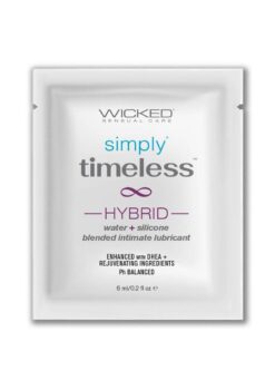 Wicked Simply Timeless Hybrid with DHEA Personal Lubricant Packette