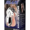 Blue Line Cock Humiliation Chastity Cage Small 2.75in - Stainless Steel