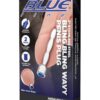 Blue Line Bling Bling Wavy Penis Plug 2in - Stainless Steel