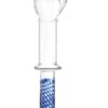 Glas Fist Double Ended Glass with Handle Grip 11in - Clear