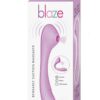 Blaze Bendable Suction Rechargeable Silicone Massager - Lavender