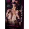 WhipSmart Dragon`s Lair Dragonskin Bondage Set (5 Piece) - Black/Purple