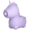 Unihorn Karma Lilac Rechargeable Silicone Clitoral Vibrator - Lavender