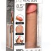 Jock Real Skin Silicone Dildo 8.5in - Vanilla