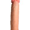 Jock Real Skin Silicone Dildo 8.5in - Vanilla