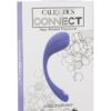 CalExotics Connect Kegel Exerciser Rechargeable Silicone App Compatible Stimulator with Remote - Purple