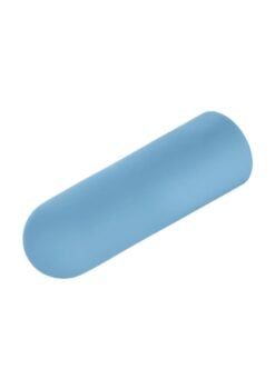 Turbo Buzz Rechargeable Rounded Mini Bullet - Blue