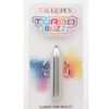 Turbo Buzz Classic Rechargeable Mini Bullet - Silver