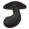 Rock Bottom Curved Rechargeable Silicone Probe - Black