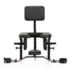 Master Series Pleasure Throse Oral Sex Chair - Black