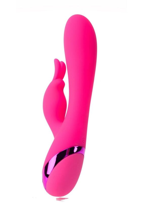 Juicy G-Gasm Rabbit Stimulator Rechargeable Rabbit Vibrator - Pink