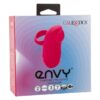 Envy Handheld Thumping Rechargeable Silicone Massager - Pink